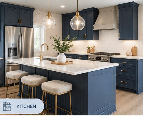 Clean modern kitchen